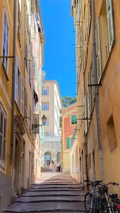 Apartament Charmant Deux Pieces Dans Le Quartier Du Port Nicea Francja